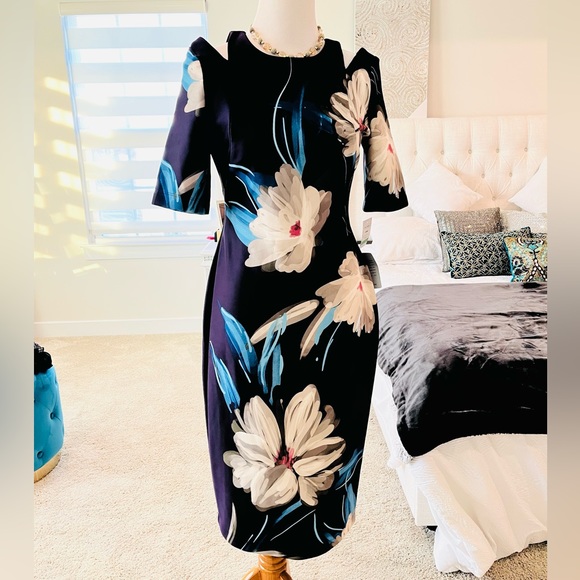 NWT Gabby Skye Nordstrom Scuba Dress size 8 - Picture 1 of 6